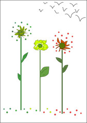 Obraz premium Composition florale