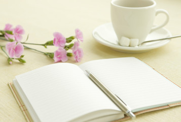 Note and pen