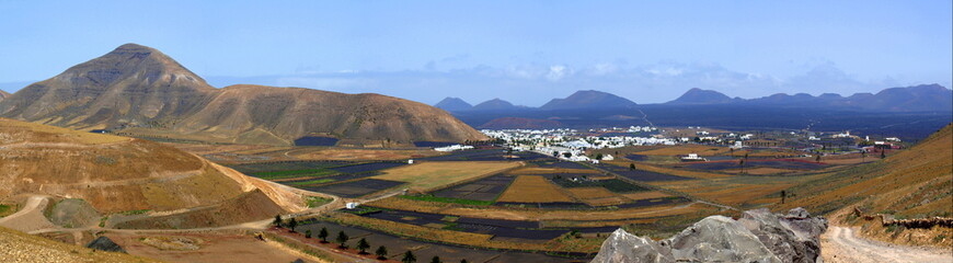 Fototapeta na wymiar Lanzarote, Panorama