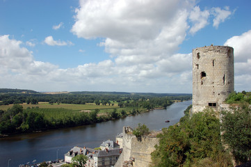Naklejka premium Burg an der Loire