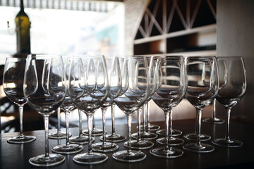 wine glasses