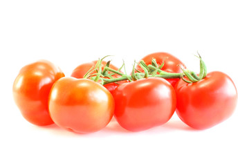 Tomatoes with a branch