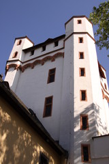 Fototapeta na wymiar Kurfürstliche Burg in Eltville am Rhein