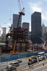Fototapeta na wymiar Ground Zero - Nowy Jork