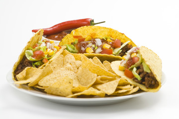 delicious taco, mexican food