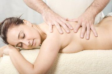 Fototapeta na wymiar Body massage