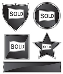 Sold Icon Set