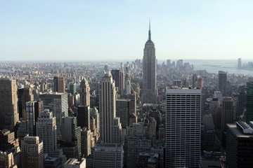 Vue sur les tours de Manhattan - New York