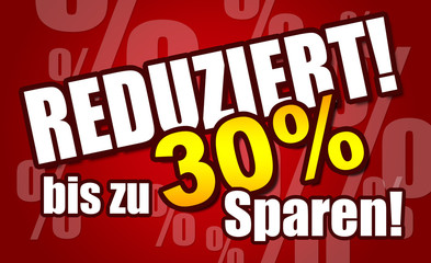Reduziert! bis zu 30% Sparen