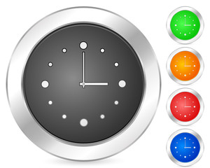 computer icon clock