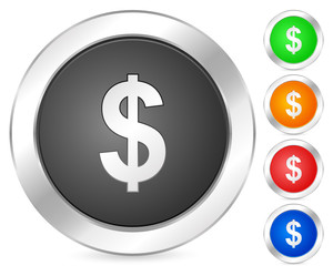computer icon dollar