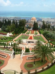 Bahai Gardens in May
