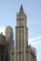Fototapeta na wymiar Immeubles de Manhattan - Nowy Jork