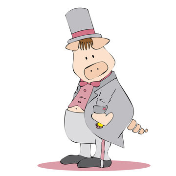 husband pig