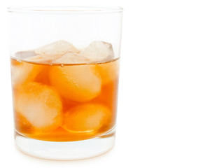 glass of alcoholoic drink