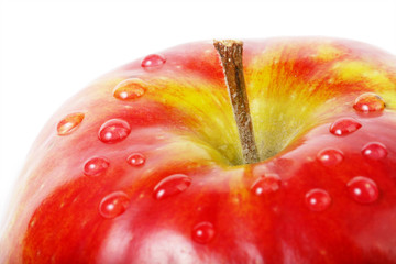 fresh red apple