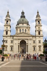 Fototapeta na wymiar st. Stephen church in Budapest