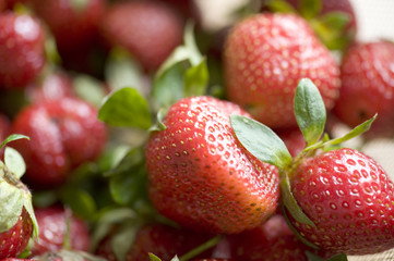 Raw strawberries