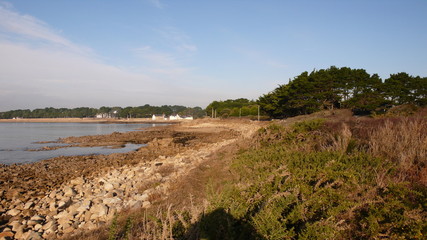 Fototapeta na wymiar sea shore landscape