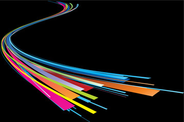 color lines abstract