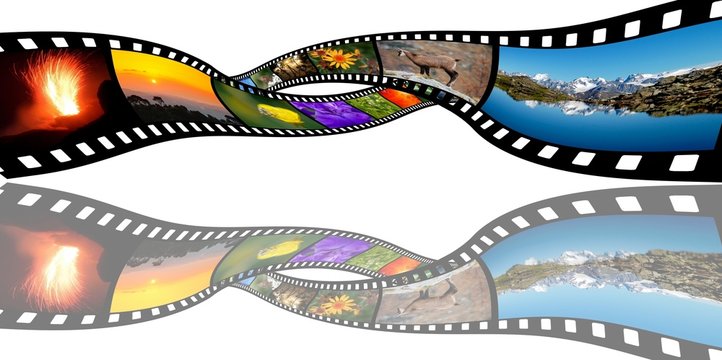 vid&eacute;o  pellicule  cin&eacute;ma