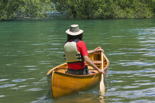 In canoa
