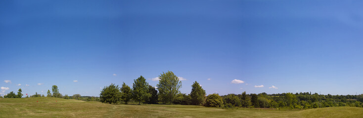 Obraz premium golf course panorama