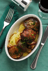Porcini e patate al forno - Secondi piatti