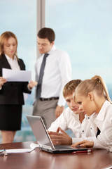 Fototapeta premium Command work