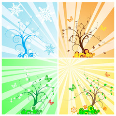 Four Seasons Tree