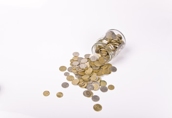 Saving money concept