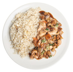 Chinese chicken with cashew nuts
