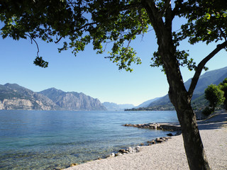 Gardasee bei Assenza in Italien