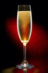 Glass of champagne