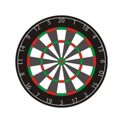 Dartscheibe Vektor