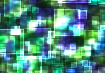 abstract rainbow squares background
