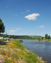 Fototapeta premium Weser bei Polle (2)
