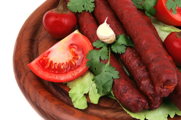 red beef sausages
