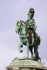 Fototapeta premium estatua lisboa