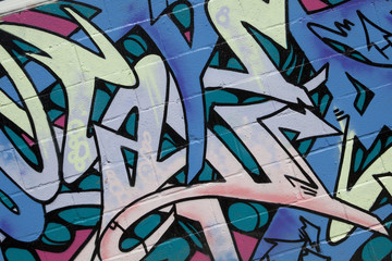 Blue Graffiti