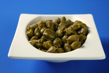 Capers with vinegar snack