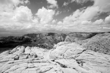 Looking down the Sandstones in to Snow Canyon