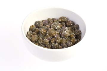 capers in sea salt