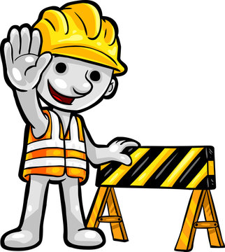 Smartoon Construction Worker
