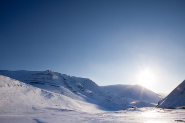 Dramatic Winter Landscape
