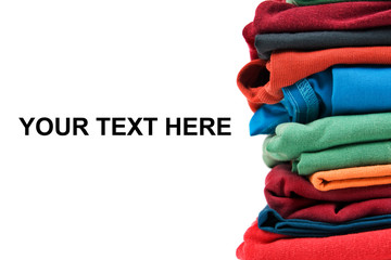 Stack of clothes