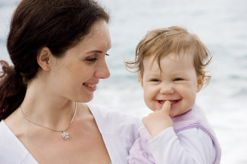 Mother and daughter