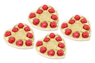 Heart-shaped Boxes of Chocolates