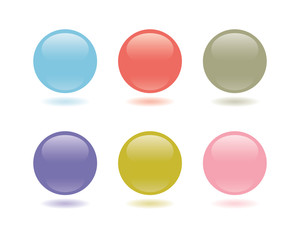 buttons pastel