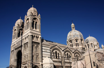 Fototapeta na wymiar Marseille Cathedral